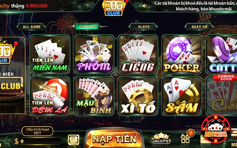 Truy cập đúng cổng game bài của HITCLUB